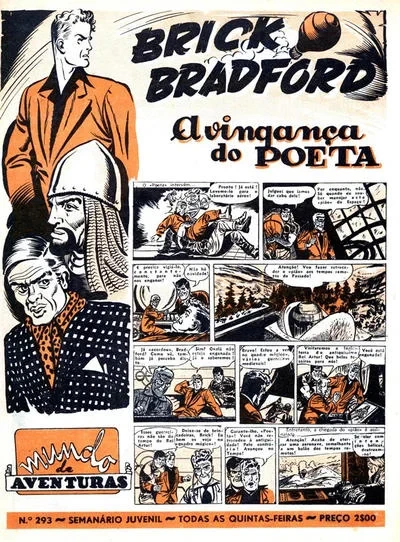 Cover of Brick Bradford: Avinganca do Poeta