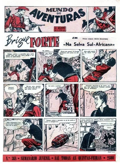 Cover of Brique Forte em "Na Selva Sul-Africana"