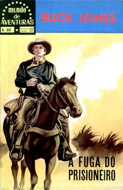 Cover of Buck Jones A Fuga do Prisioneiro