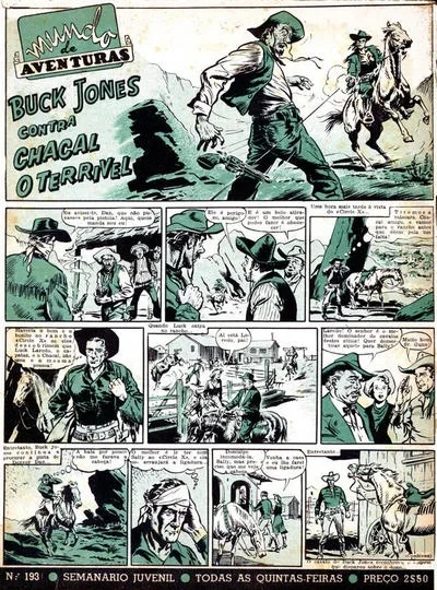 Cover of Buck Jones contra Chacal o Terrivel