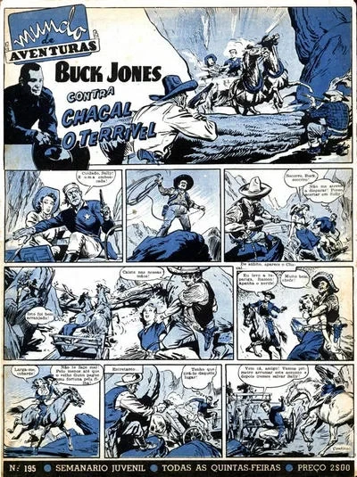 Cover of Buck Jones contra Chacal o Terrival