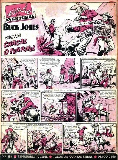 Cover of Buck Jones contra Chacal o Terrivel