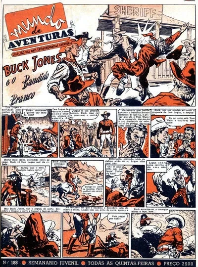 Cover of Buck Jones e o Bandido Branco