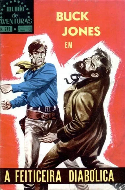 Cover of Buck Jones em A Feiticeira Diabolica