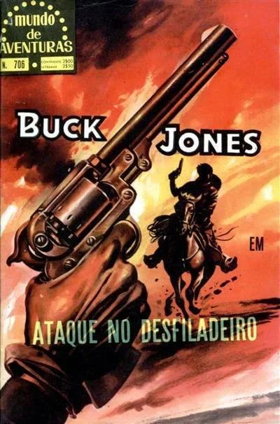 Cover of Buck Jones em Ataque no Desfiladeiro