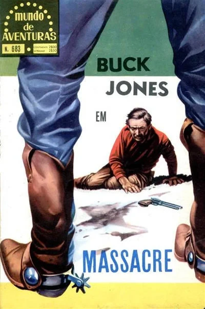 Cover of Buck Jones em Massacre