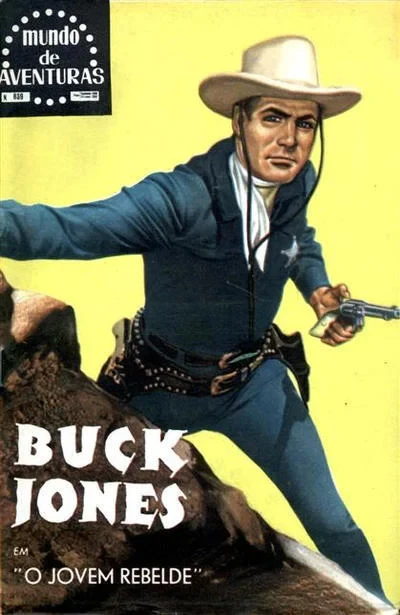Cover of Buck Jones em O Jovem Rebelde