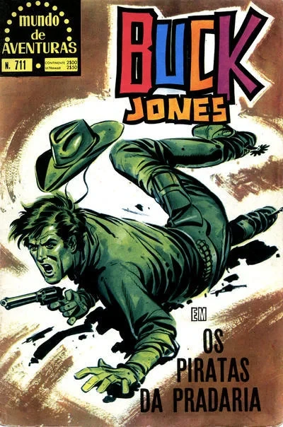 Cover of Buck Jones em Os Piratas da Pradaria