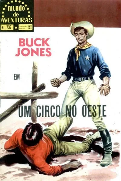 Cover of Buck Jones em Um Circo no Oeste