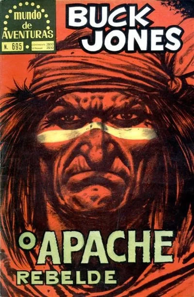 Cover of Buck Jones O Apache Rebelde