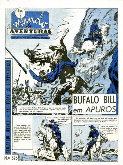 Cover of Bufalo Bill em Apuros