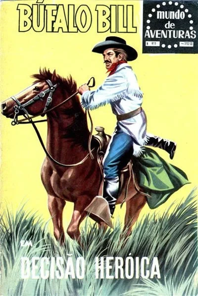 Cover of Bufalo Bill em Decisao Heroica