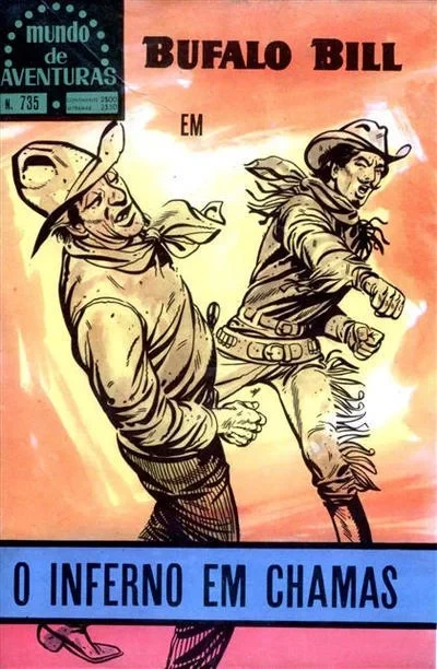Cover of Bufalo Bill em O Inferno em Chamas