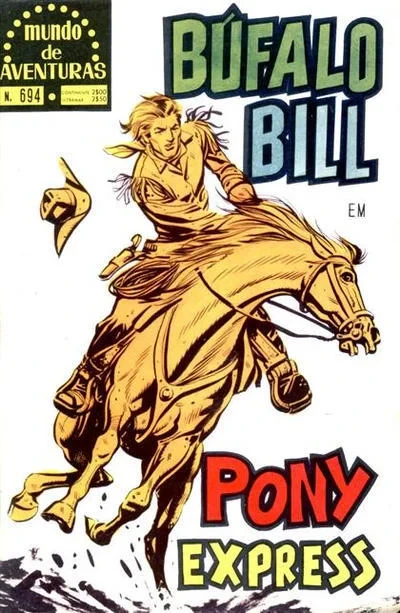 Cover of Bufalo Bill em Pony Express