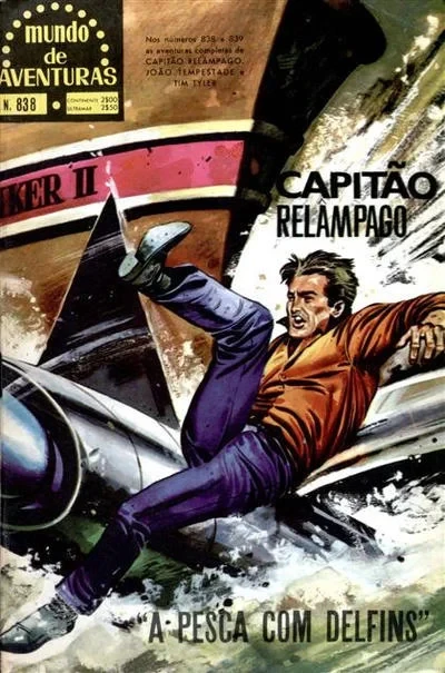 Cover of Capitao Relampago A Pesca com Delfins