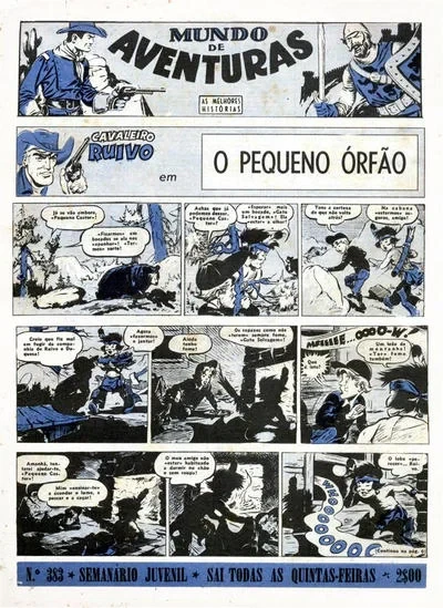 Cover of Cavaleiro Ruivo em O Pequeno Orfao