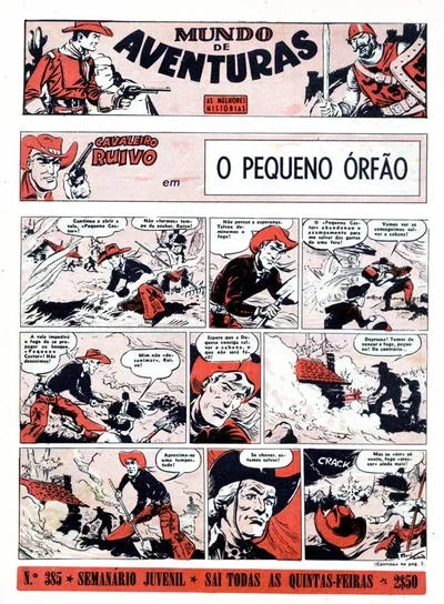 Cover of Cavaleiro Ruivo em O Pequeno Orfao