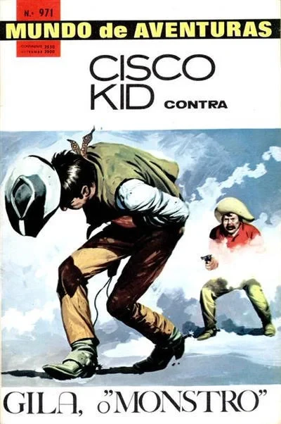 Cover of Cisco Kid contra Gila O "Monstro"