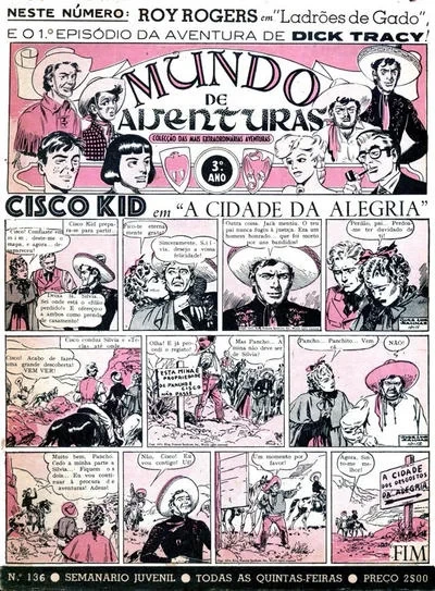 Cover of Cisco Kid em "A Cidade da Alegria"