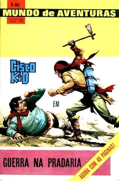 Cover of Cisco Kid em Guerra na Pradaria