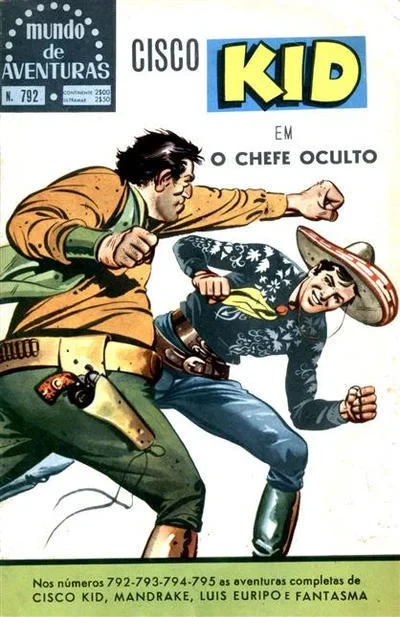 Cover of Cisco Kid em O Chefe Oculto