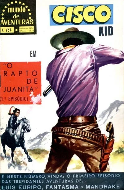 Cover of Cisco Kid em O Rapto de Juamita