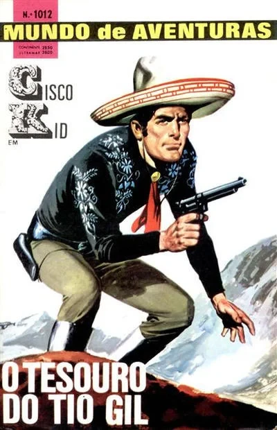 Cover of Cisco Kid em O Tesouro do Tio Gil