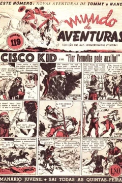 Cisco Kim em "Flor Vermelba pede auxilio"