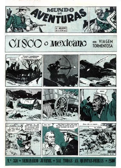 Cover of Cisco O Mexicano em Viagem Tormentosa