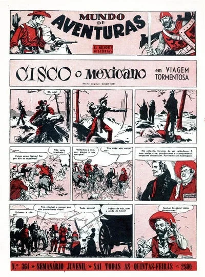 Cover of Cisco O Mexicano em Viagem Tormentosa