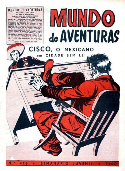 Cover of Cisco, O Mexicano em Cidade Sem Lei