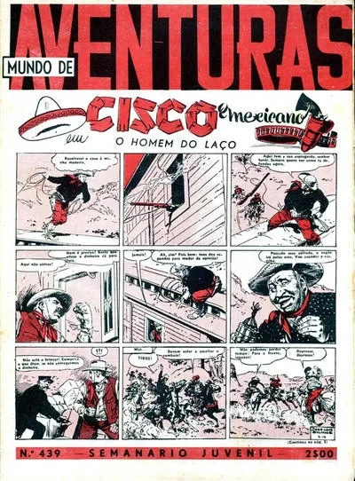 Cover of Cisco o Mexicano em O Homem do Laco