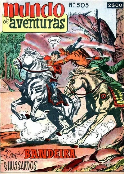 Cover of Com a Bandeira dos Hussardos