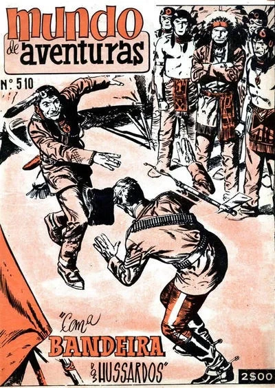 Cover of Com a Bandeira dos Hussardos