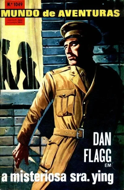 Cover of Dan Flagg em a misteriosa sra. ying