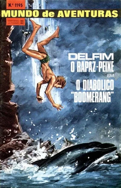 Cover of Delfim O Rapaz-Peixe em O Diabolico "Boomerang"