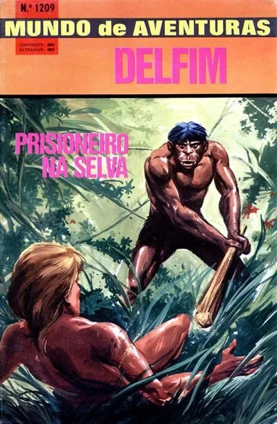 Cover of Delfim Prisoneiro na Selva