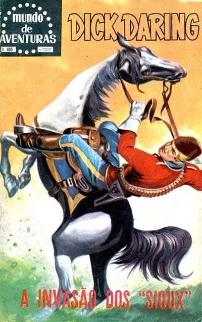 Cover of Dick Daring: A Invasao dos "Sioux"