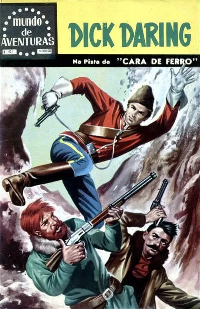 Cover of Dick Daring "Cara de Ferro"