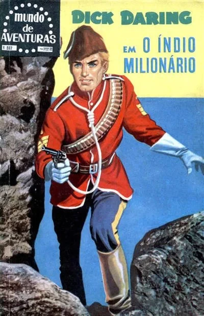 Cover of Dick Daring em O Indio Milionario