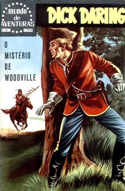 Cover of Dick Daring O Misterio de Woodville