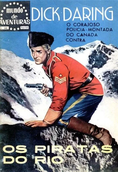 Cover of Dick Daring: Os Piratas do Rio