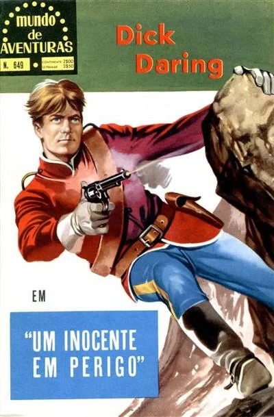 Cover of Dick Daring Um Inocente em Perigo