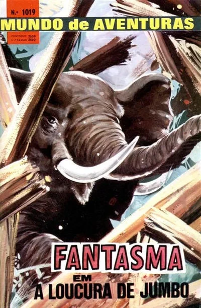 Cover of Fantasma em a Loucura de Jumbo
