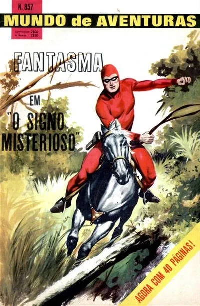 Cover of Fantasma em "O Signo Misterioso"