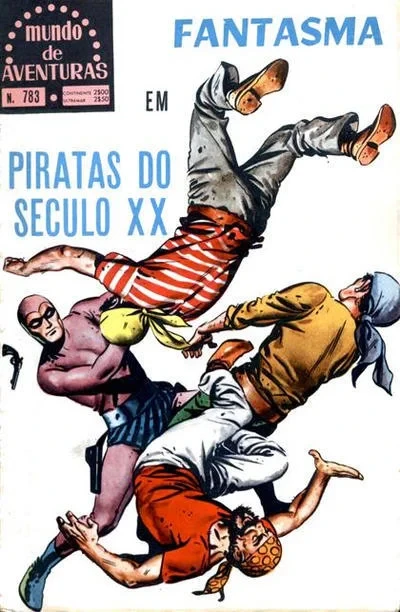 Cover of Fantasma em Piratas do Seculo XX