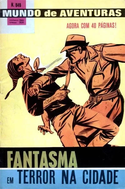 Cover of Fantasma em Terror na Cidade