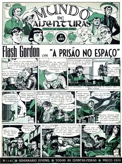 Cover of Flash Gordon em "A Prisao no Espaco"