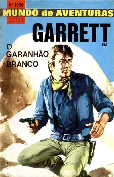 Cover of Garrett em O Garanhao Branco