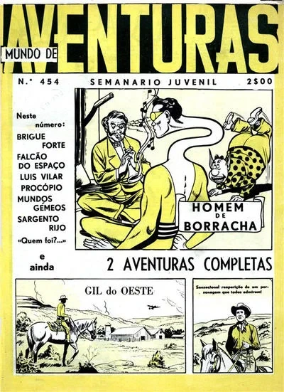 Cover of Homem de Borracha ; Gil do Oeste